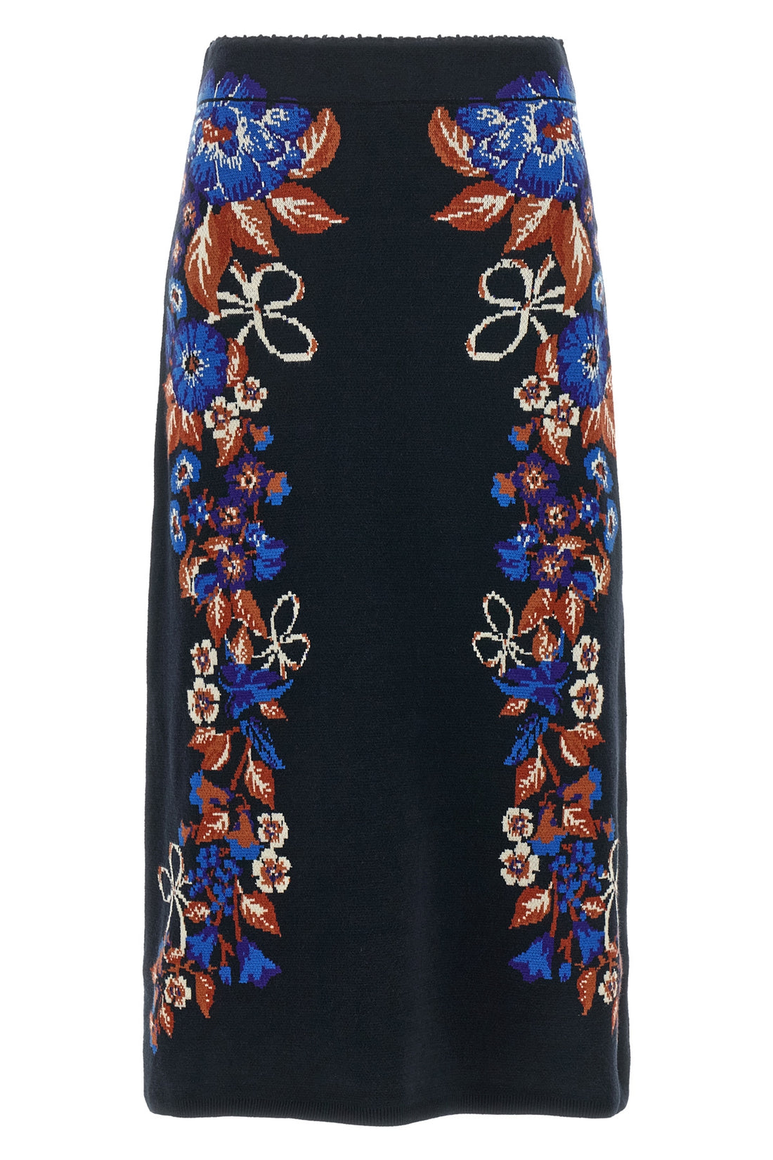 FARM RIO XS the farm rio bow garden knit midi skirt defines a new elegance through an essent