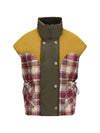 kate quilted padded vest