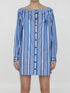 ETRO 38 striped shirt dress