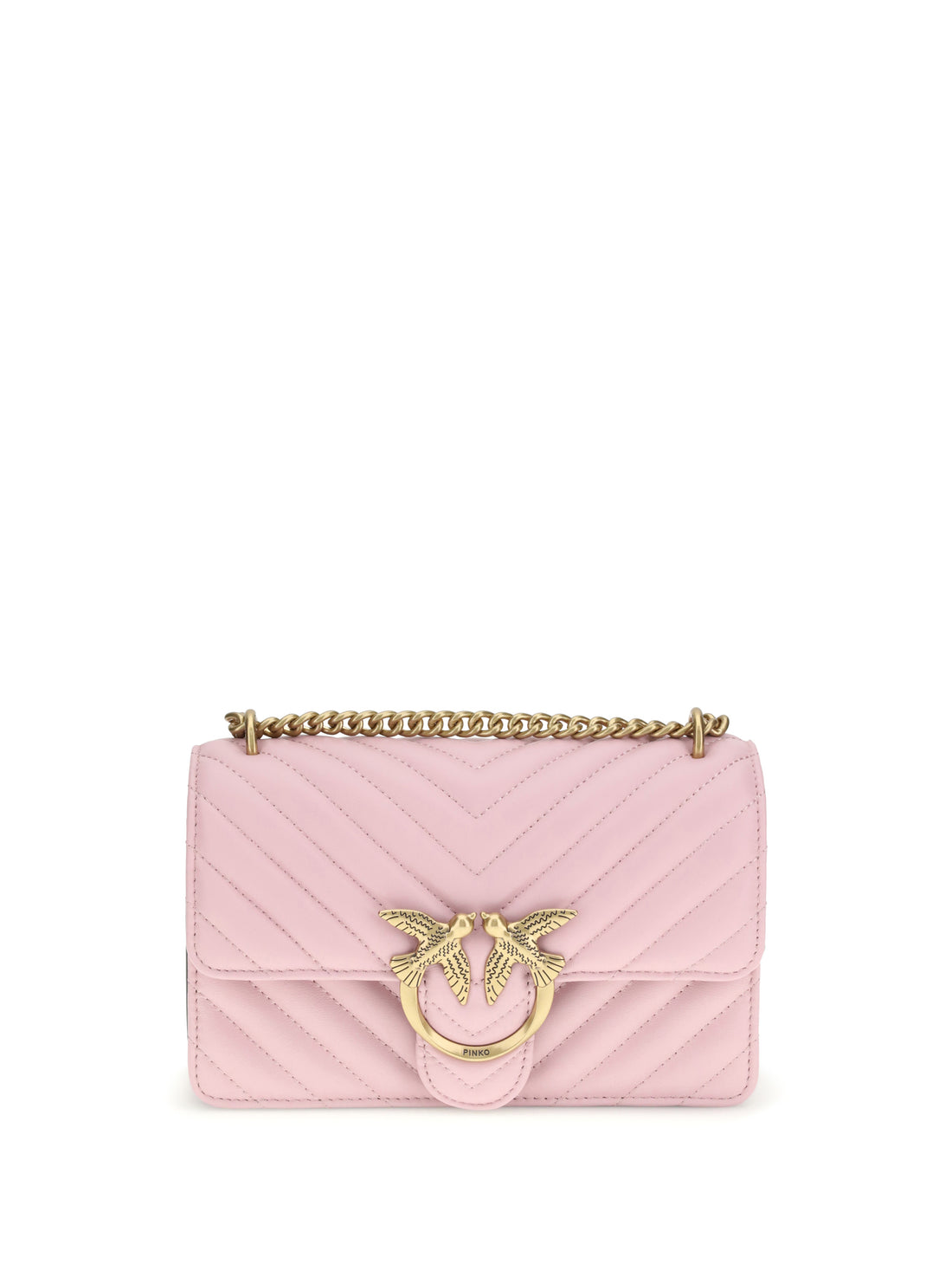 PINKO OS mini love shoulder bag