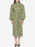 GUCCI 40 printed silk dress