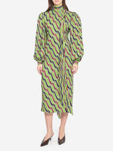 GUCCI 40 printed silk dress