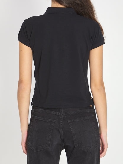 BALENCIAGA M cotton piqué polo