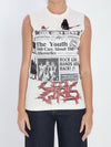 printed jersey top