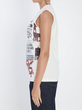 DOLCE&GABBANA 40 printed jersey top