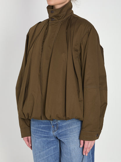 LEMAIRE 34 pleated bomber jacket 