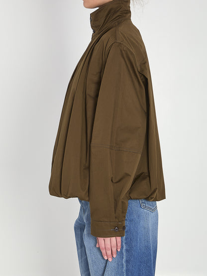 LEMAIRE 34 pleated bomber jacket 