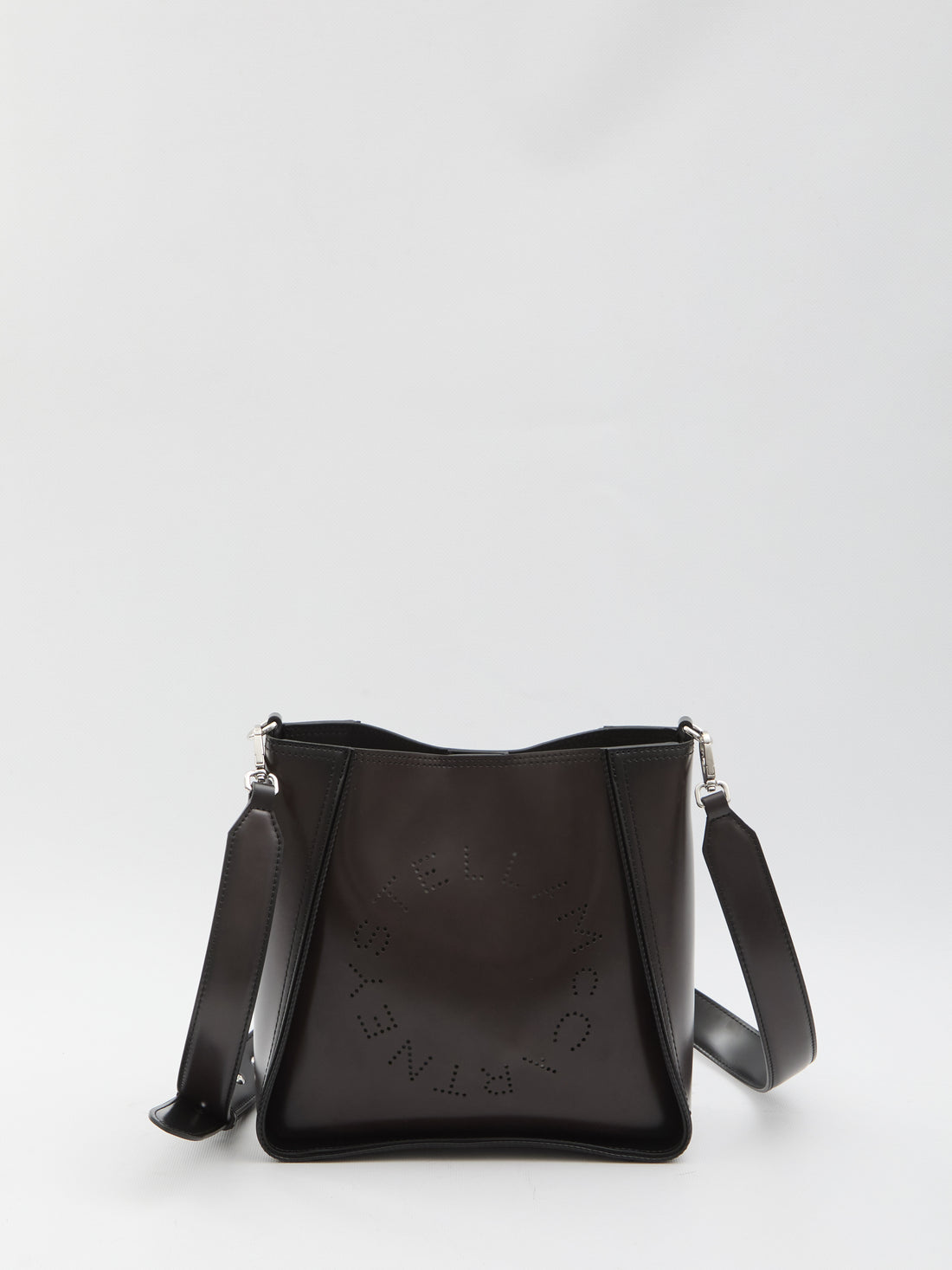 STELLA MCCARTNEY OS square bag with logo