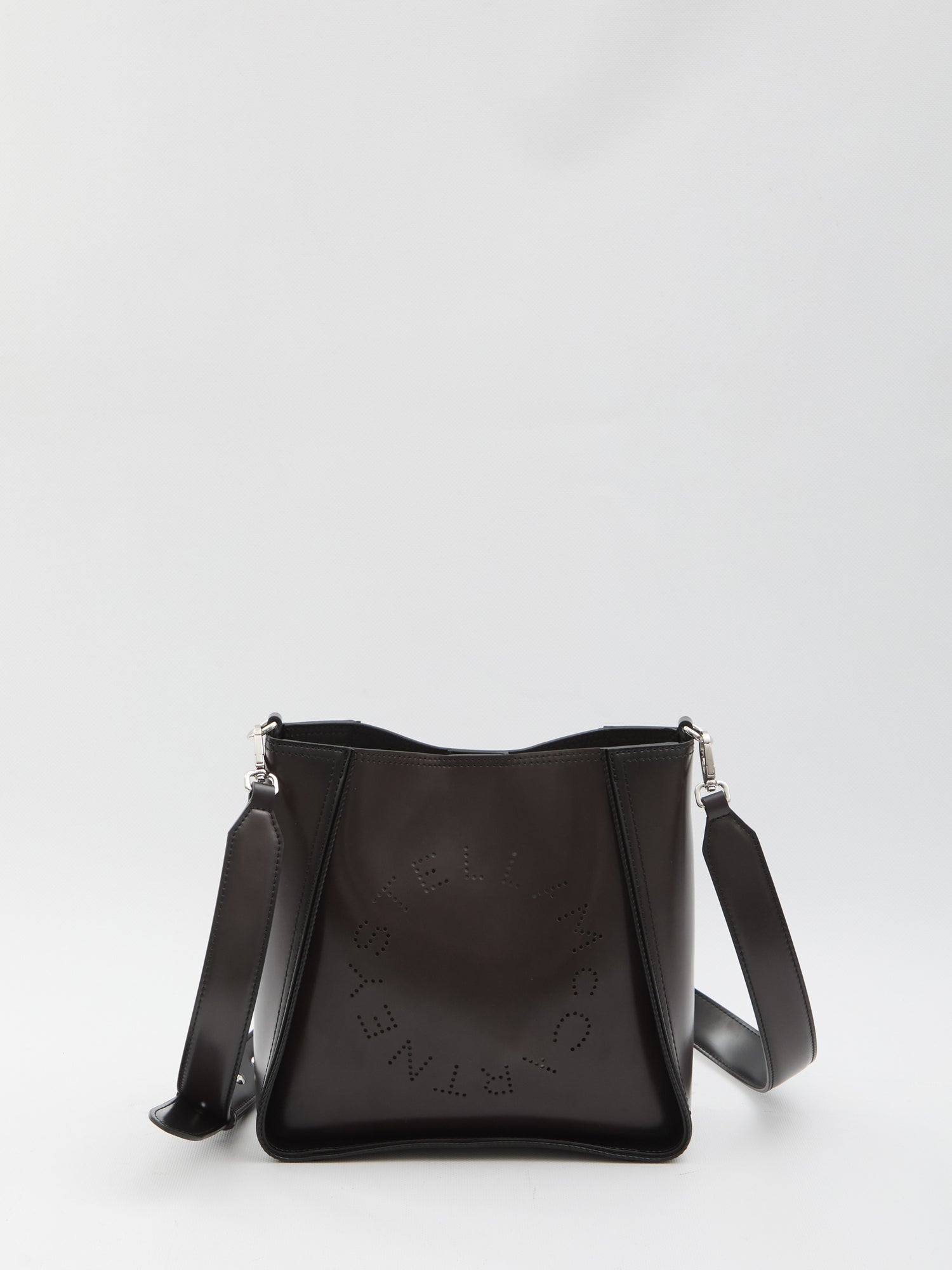 STELLA MCCARTNEY OS square bag with logo