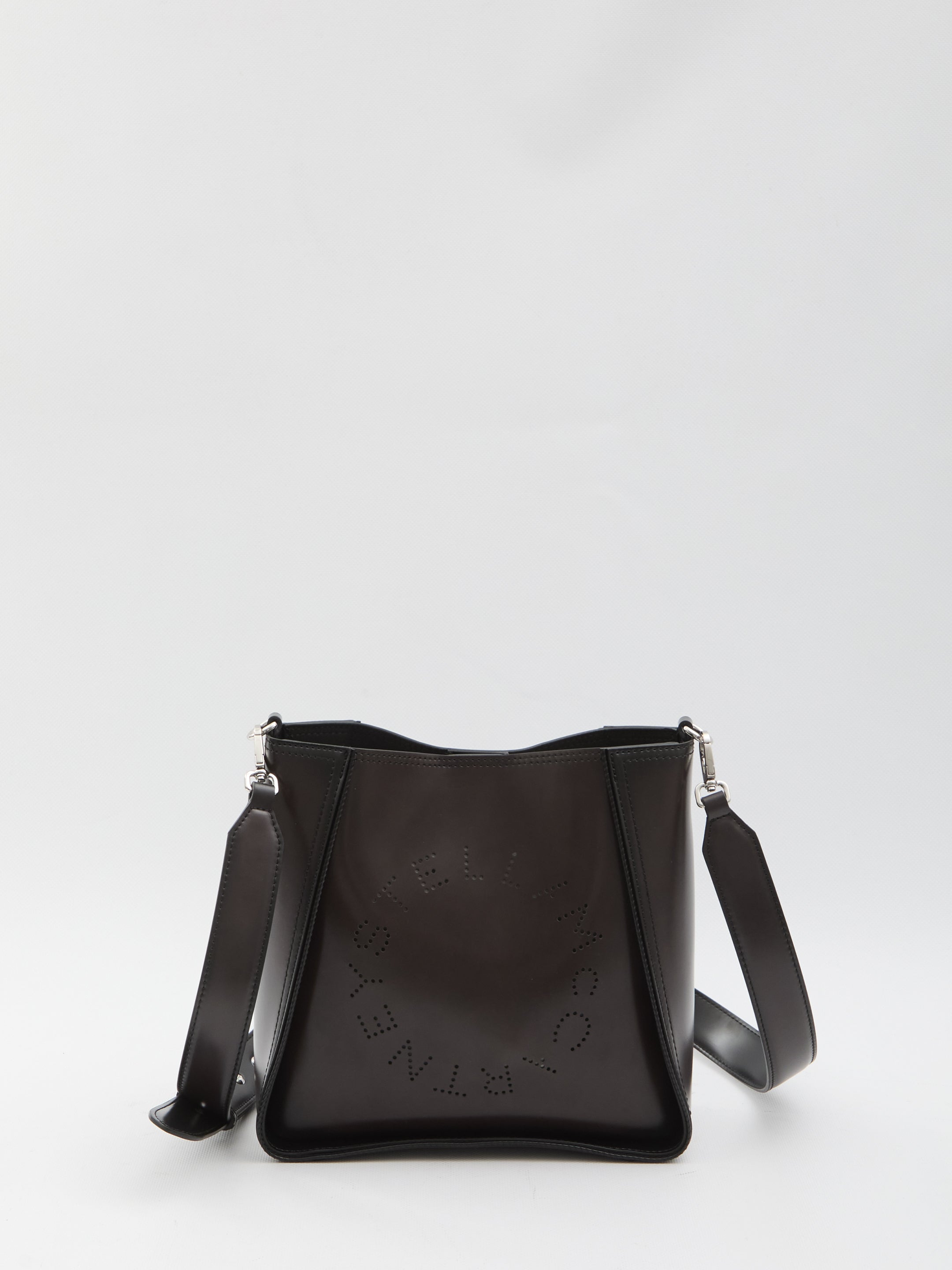 STELLA MCCARTNEY OS square bag with logo