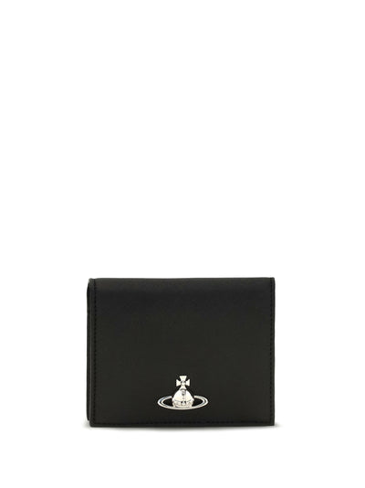 VIVIENNE WESTWOOD OS orb logo bifold wallet