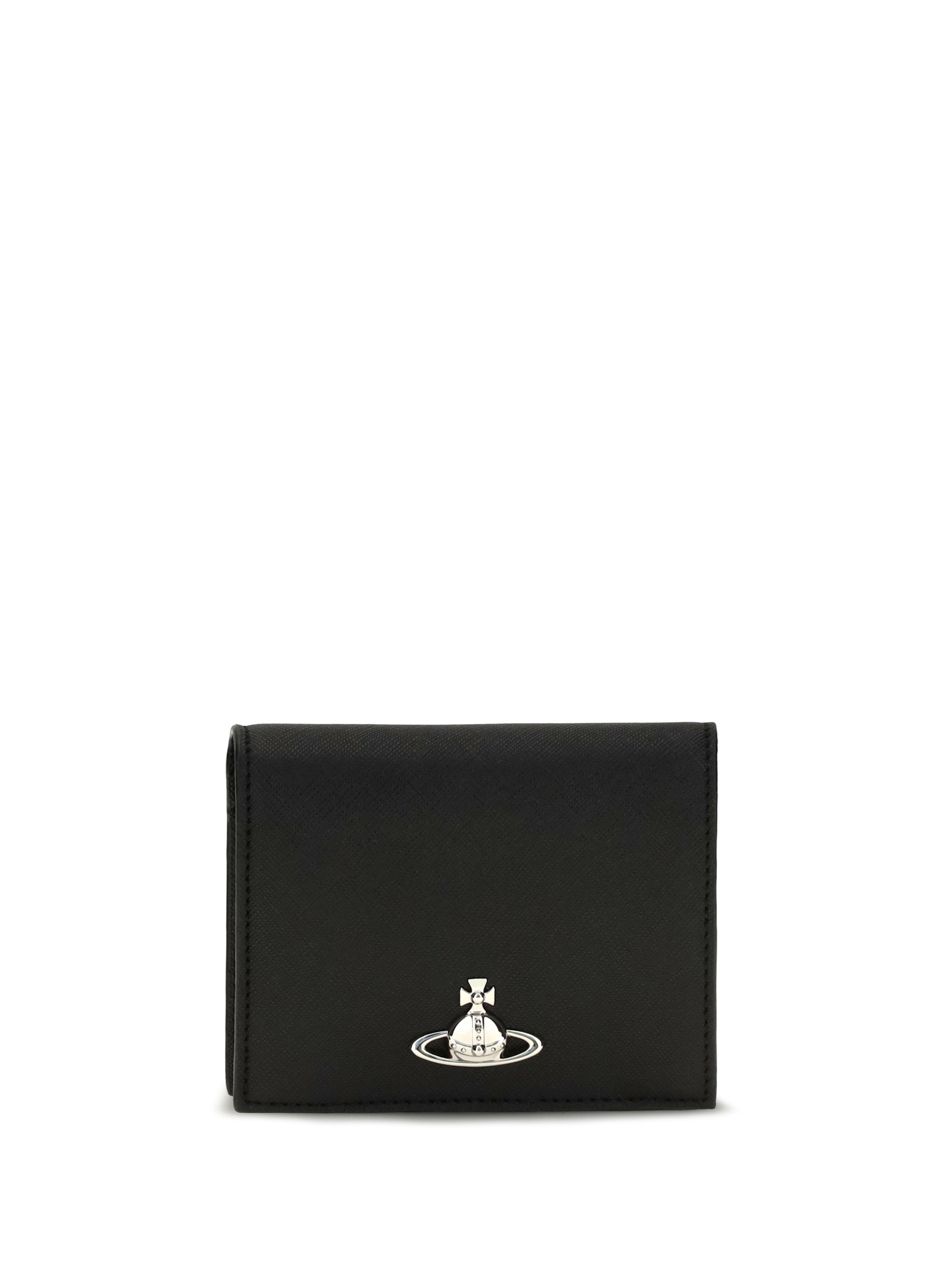 orb logo bifold wallet