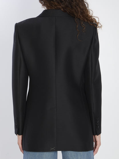 DOLCE&amp;GABBANA 38 double-breasted jacket in faille