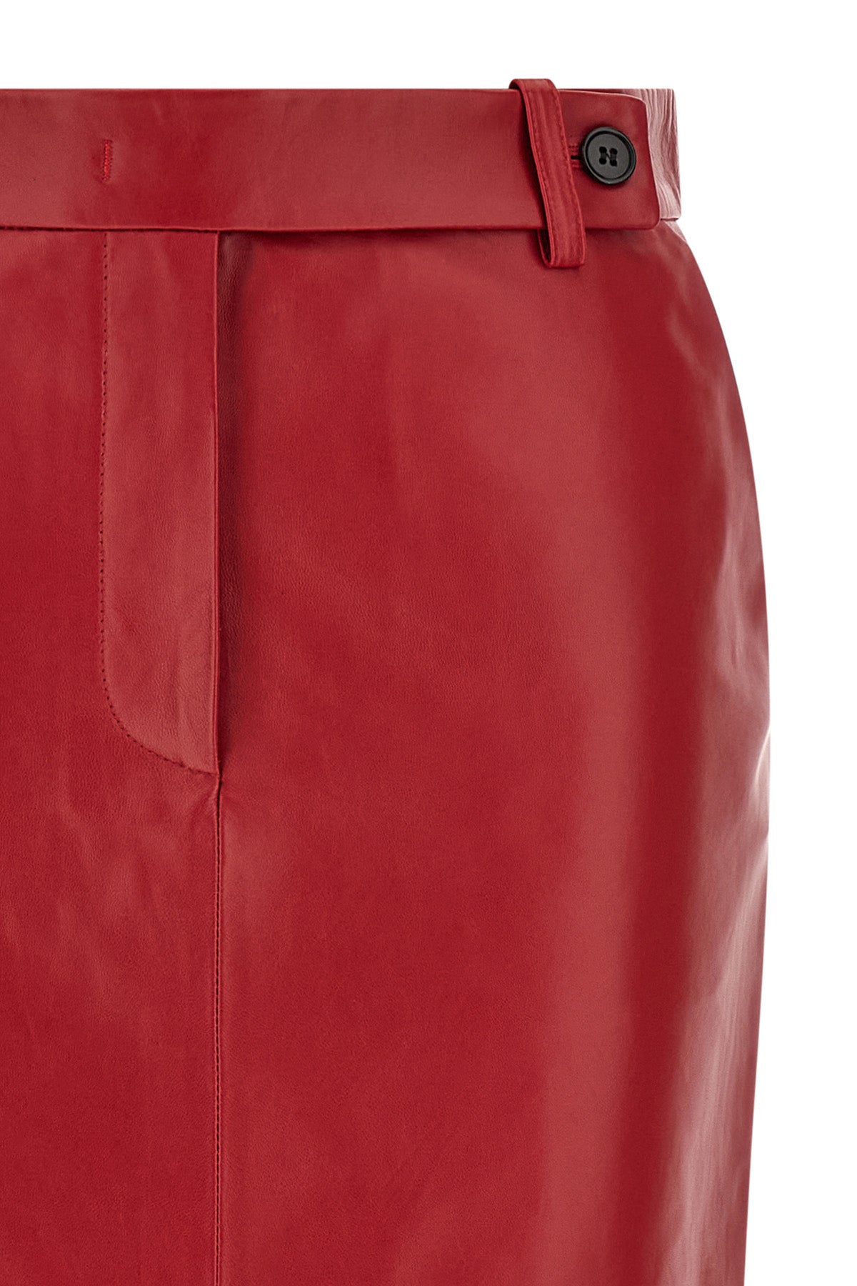 the midi skirt co redefines the codes of tailoring through a luxurious construct