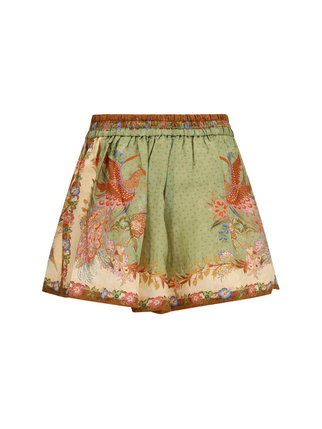 ZIMMERMANN 0 indra relaxed silk drawstring shorts