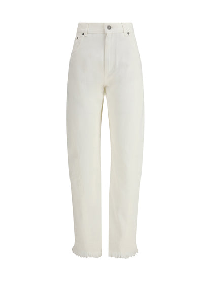 PHOEBE PHILO 38 arch jeans with raw edge hem