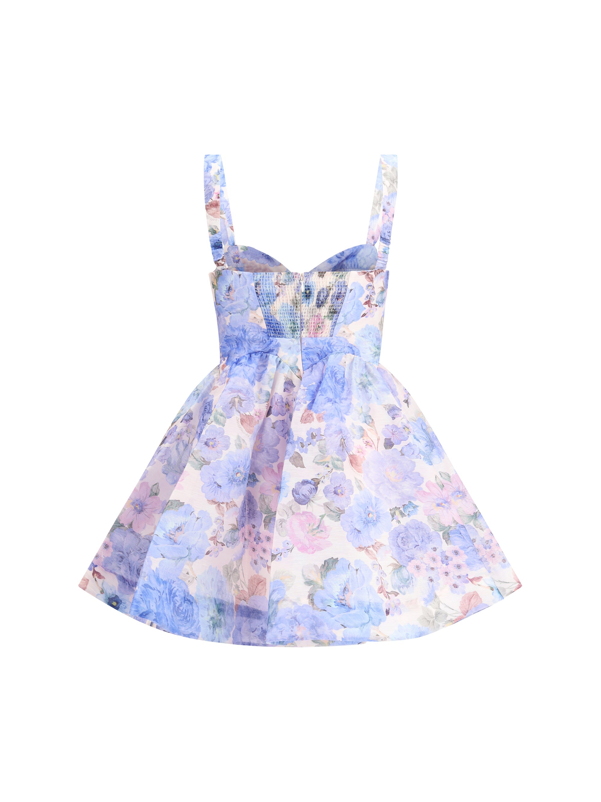 ZIMMERMANN 1 rebellion drape mini dress