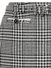 SELF-PORTRAIT 10 houndstooth wool pants-skirt 