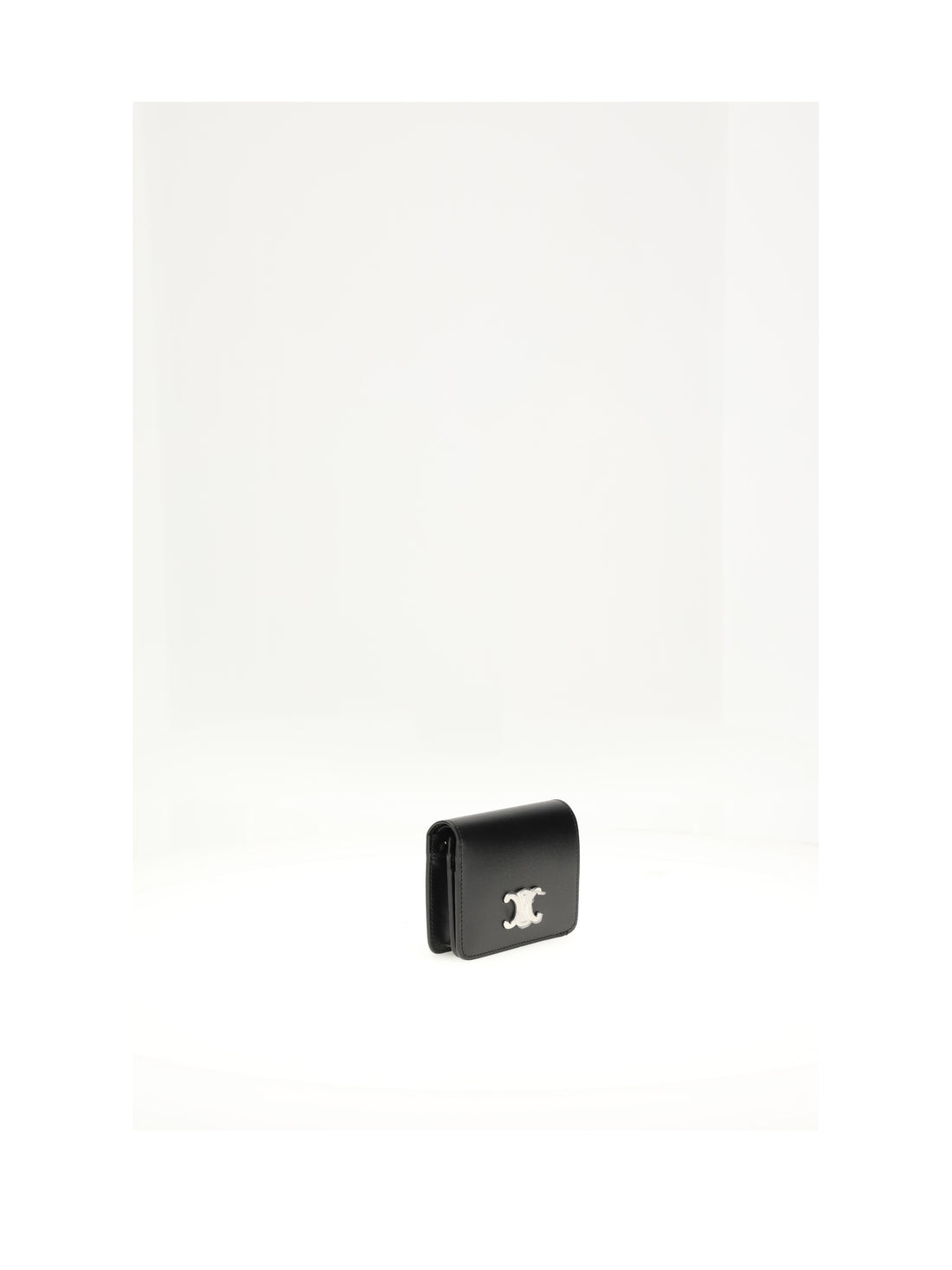 CELINE OS triomphe compact wallet