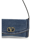 devain small shoulder bag in denim