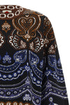 the farm rio nicole sweater redefines contemporary knitwear through a play of