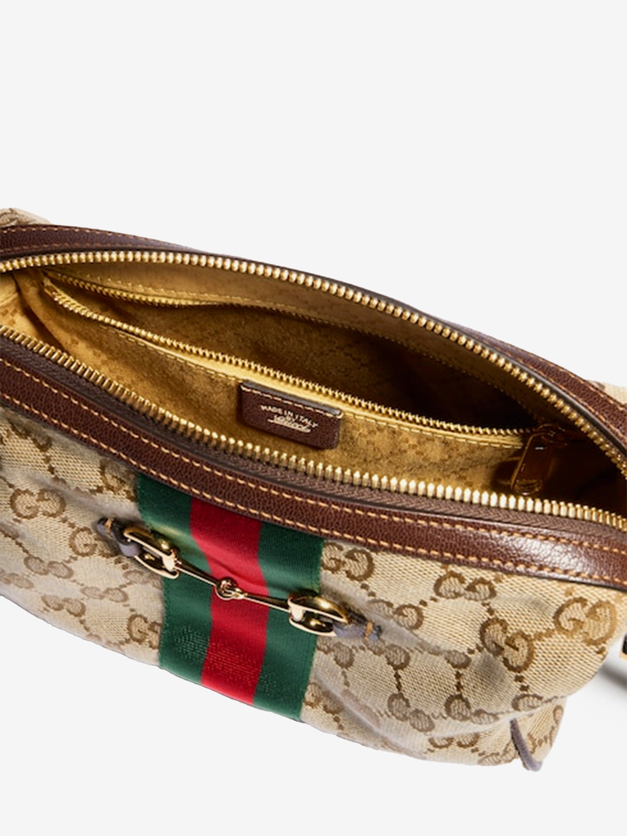 gucci horsebit web camera bag