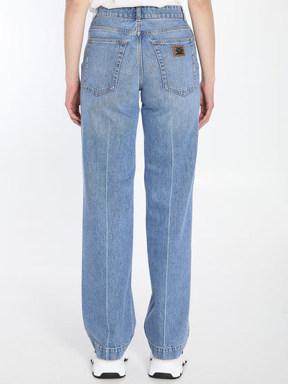 DOLCE&amp;GABBANA 44 wide-leg jeans