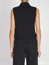 SAINT LAURENT M cassandre polo in cotton piqué