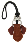 the longchamp keyring stands out for its dog shape