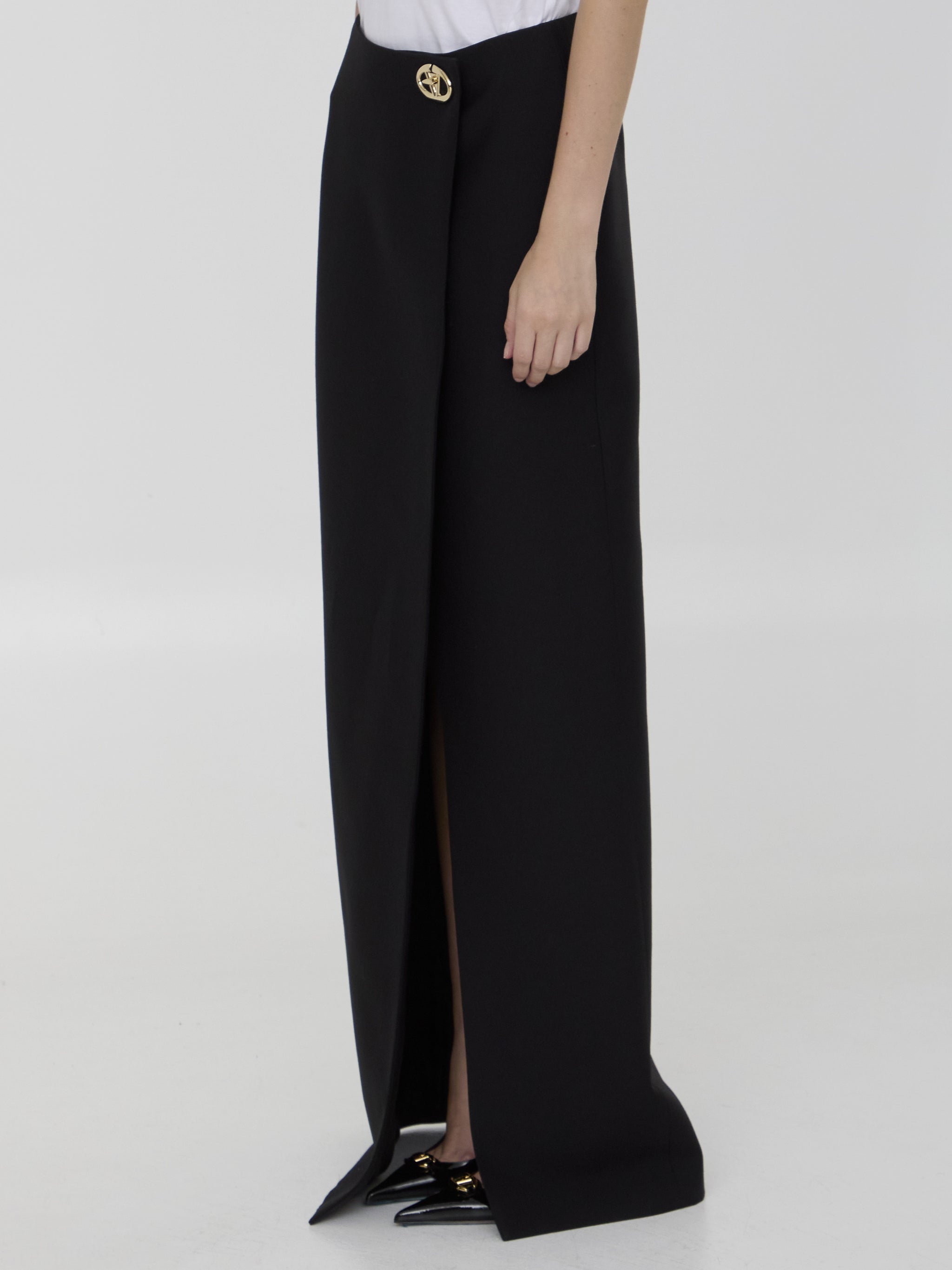 skirt in crepe couture