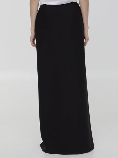 VALENTINO GARAVANI 40 skirt in crepe couture