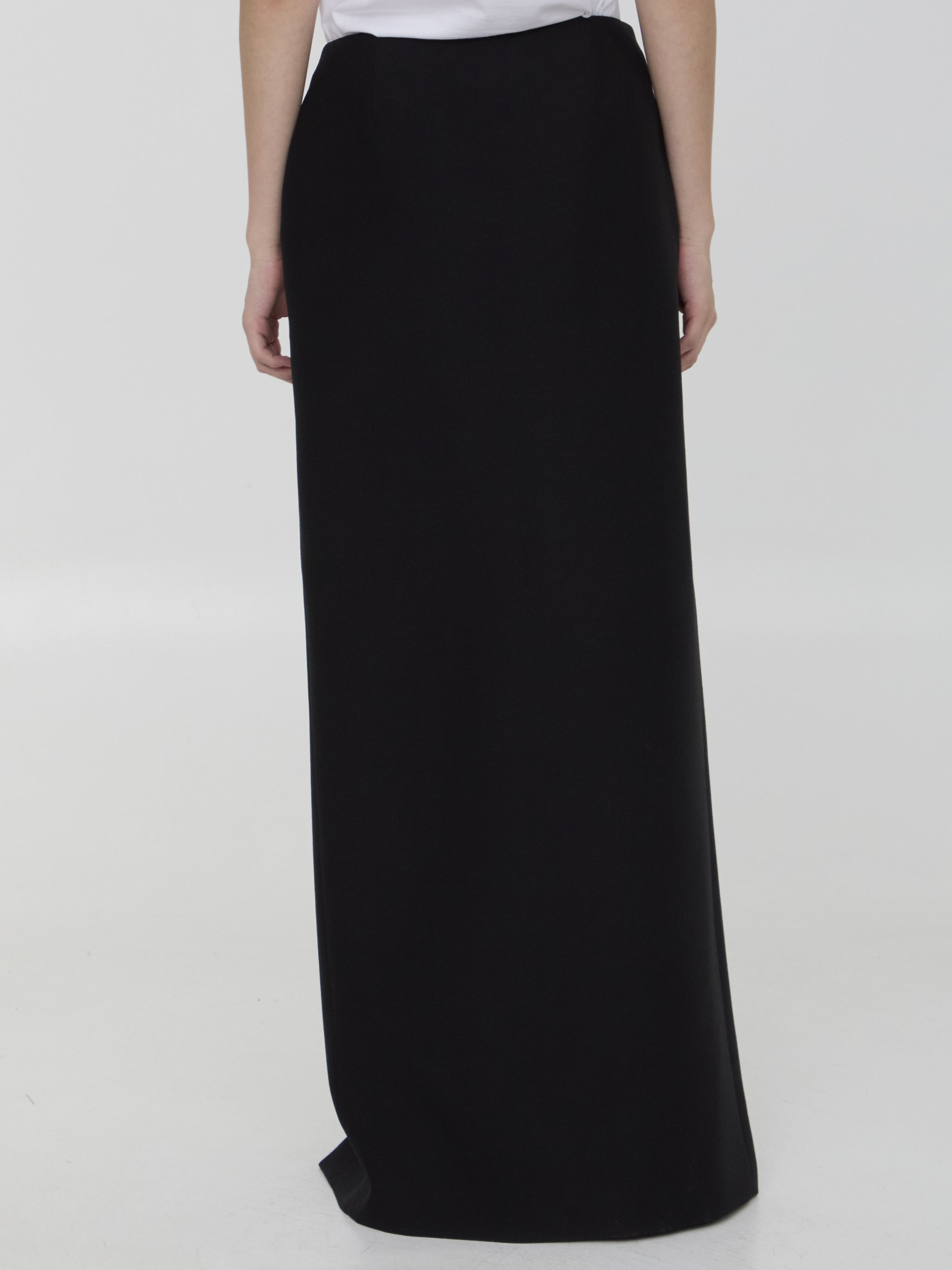 skirt in crepe couture