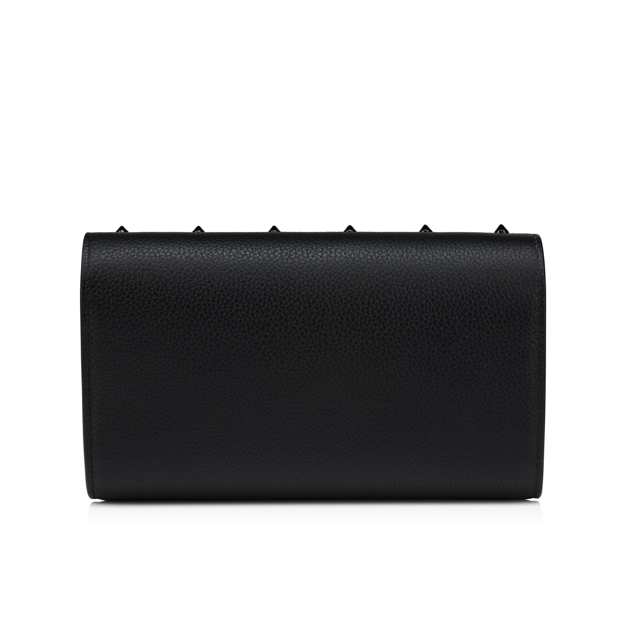 Paloma Spiked Leather Wallet on Chain