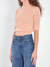 CHLOE M logo knit pullover