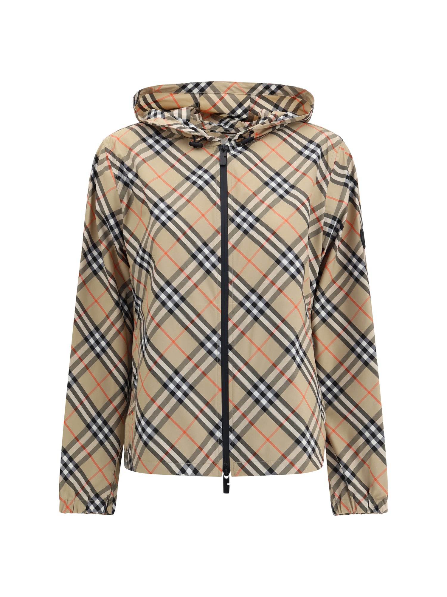 BURBERRY M archivio check waterproof jacket 