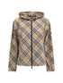 BURBERRY M archivio check waterproof jacket 