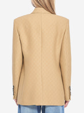 GUCCI 40 wool and silk double-breasted jacket
