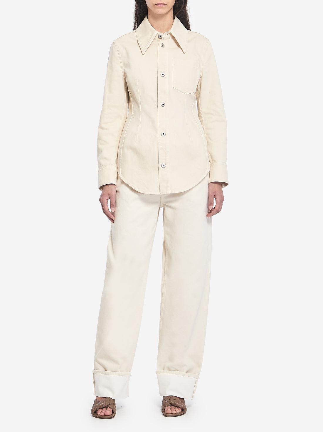 BOTTEGA VENETA 40 denim shirt