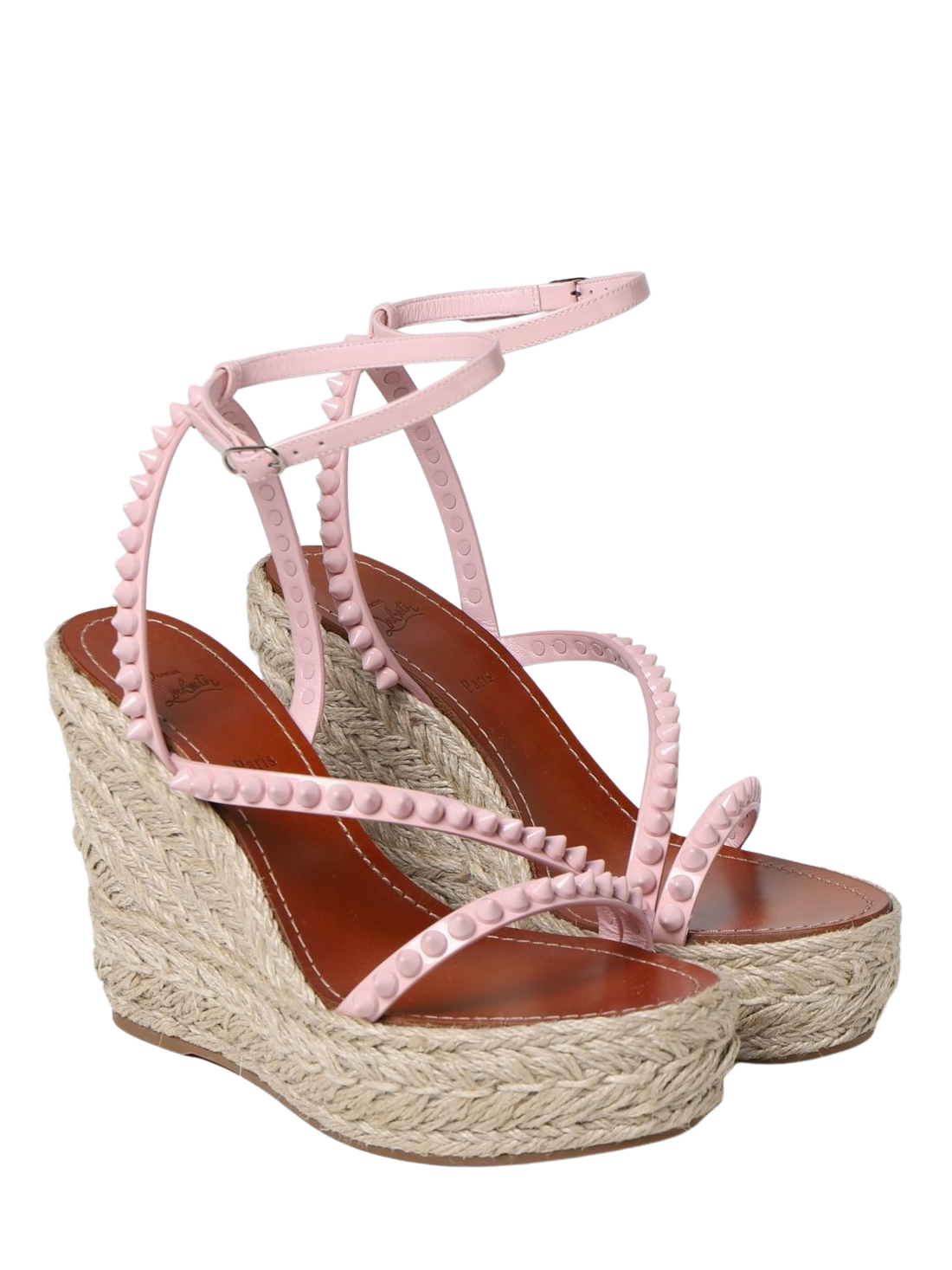 Mafaldina Pink Espadrille Wedges