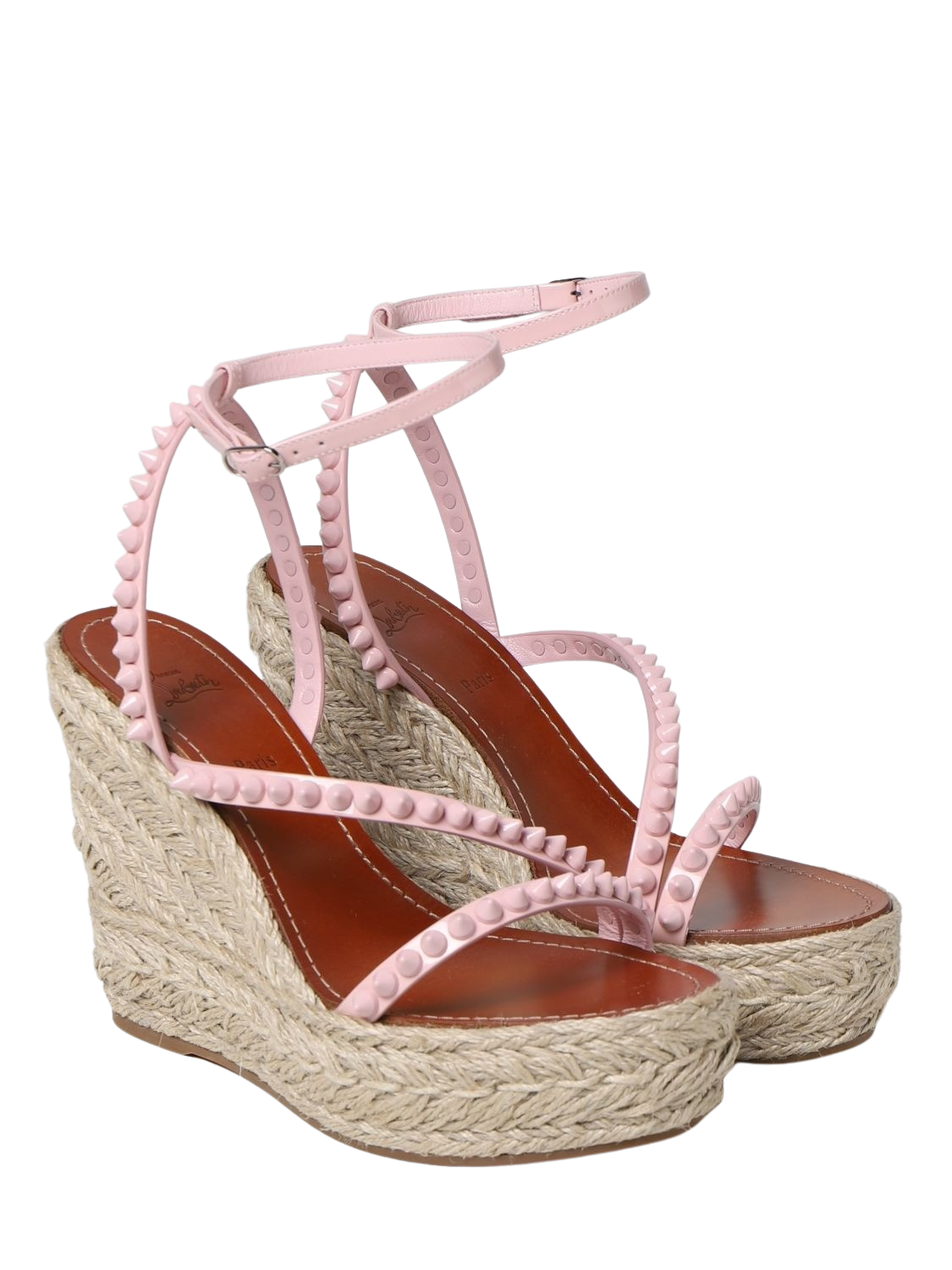 Mafaldina Pink Espadrille Wedges