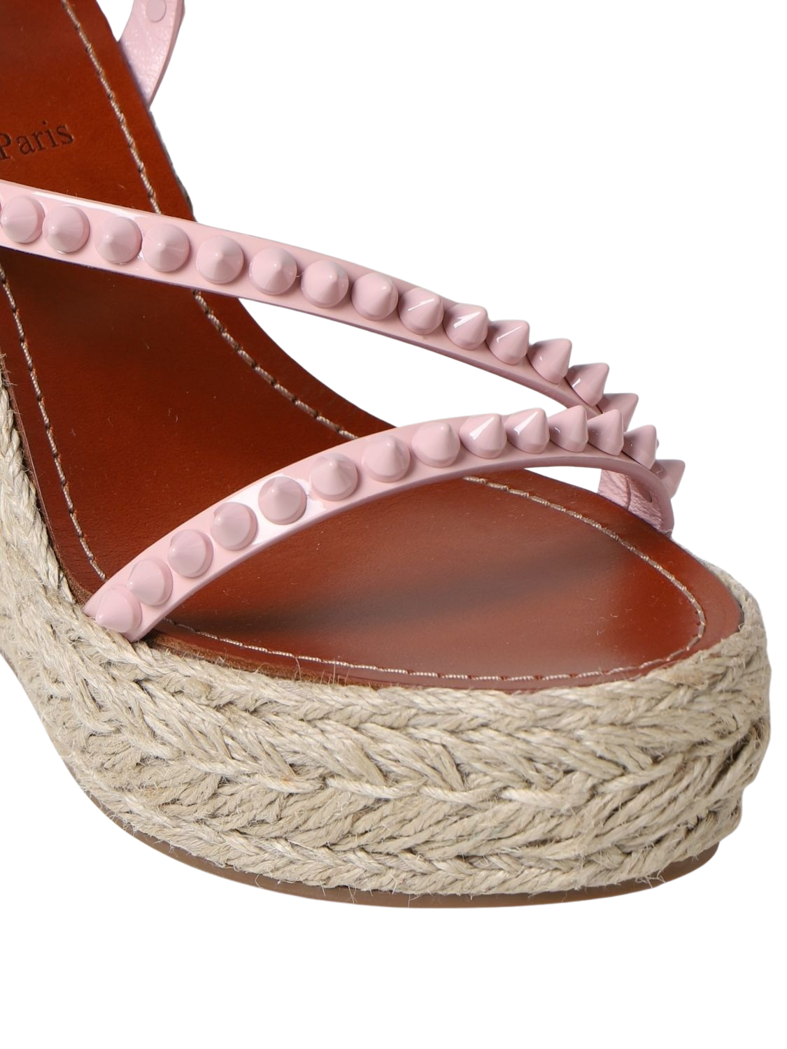 Mafaldina Pink Espadrille Wedges