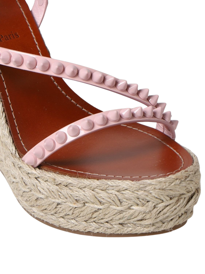 Mafaldina Pink Espadrille Wedges