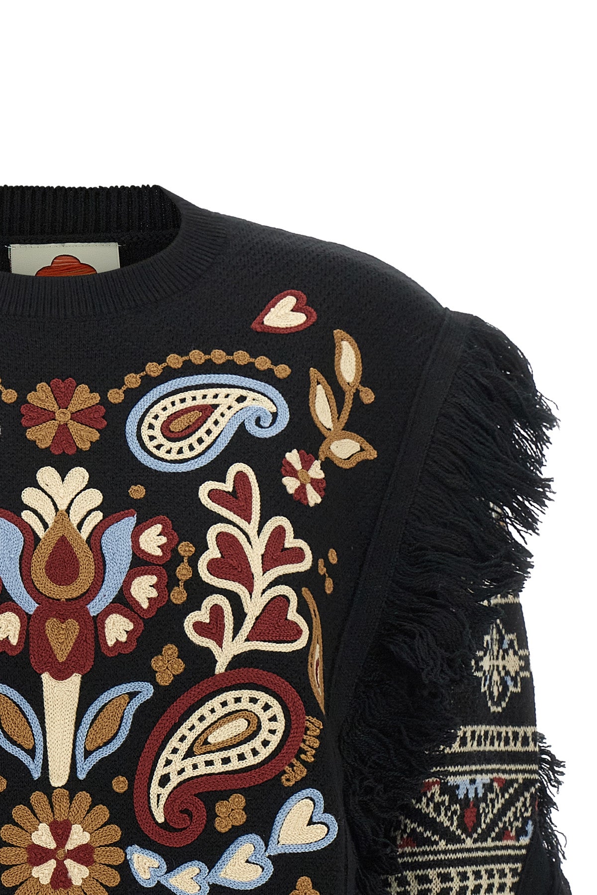 the farm rio jersey defines a new material aesthetic through a structured croppe