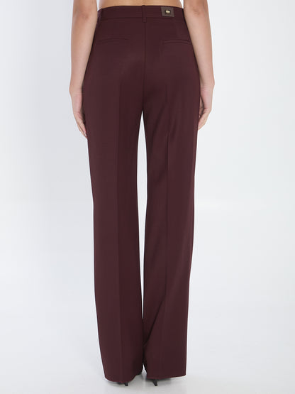 MAX MARA 42 cannes trousers in virgin wool