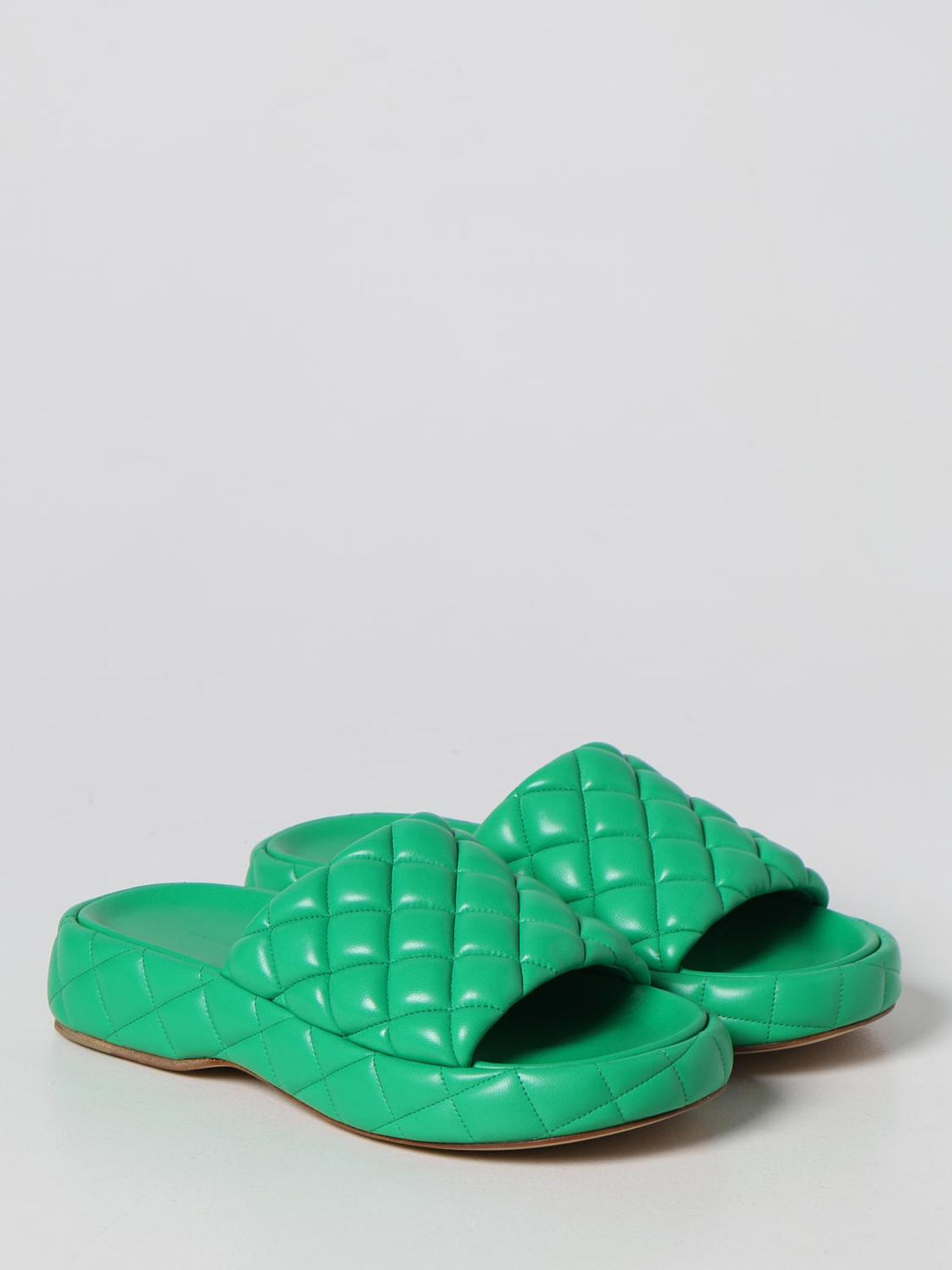 BOTTEGA VENETA 38 quilted nappa sandals