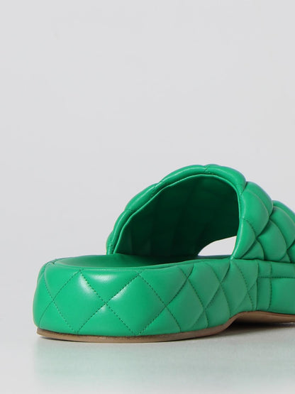 BOTTEGA VENETA 38 quilted nappa sandals