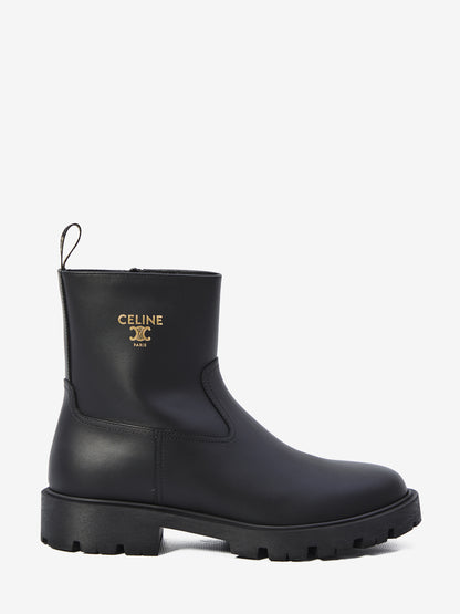 CELINE 36 margaret leather boots