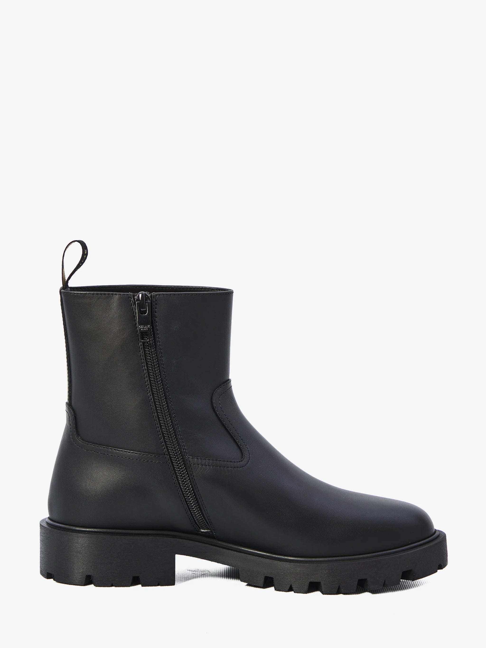 Celine Black Margaret Leather Boots – MODECRAZE