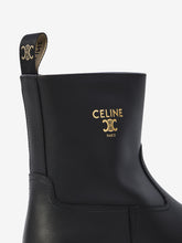CELINE 36 margaret leather boots