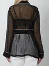 vanity chiffon shirt